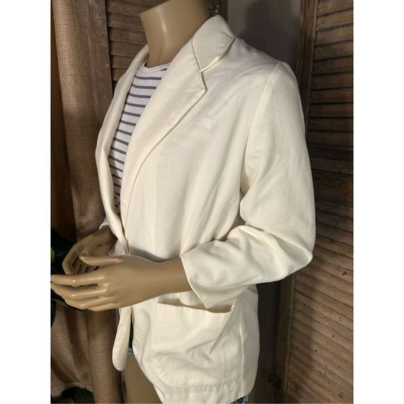 Vintage Worthington Linen Blazer - Picture 6 of 7